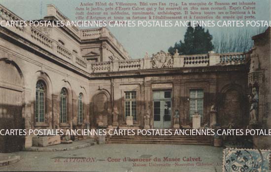 Cartes postales anciennes > CARTES POSTALES > carte postale ancienne > cartes-postales-ancienne.com Provence alpes cote d'azur Avignon
