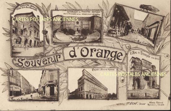 Cartes postales anciennes > CARTES POSTALES > carte postale ancienne > cartes-postales-ancienne.com Provence alpes cote d'azur Orange