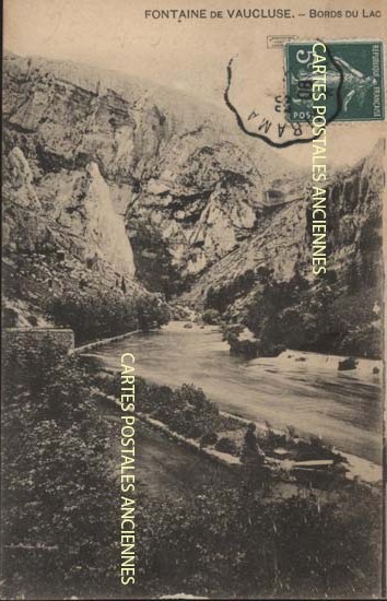 Cartes postales anciennes > CARTES POSTALES > carte postale ancienne > cartes-postales-ancienne.com Provence alpes cote d'azur Fontaine De Vaucluse
