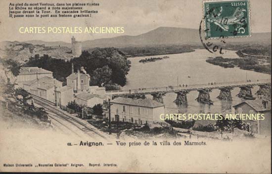 Cartes postales anciennes > CARTES POSTALES > carte postale ancienne > cartes-postales-ancienne.com Provence alpes cote d'azur Avignon