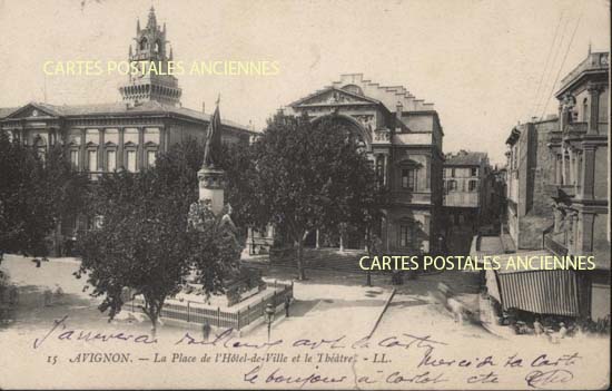 Cartes postales anciennes > CARTES POSTALES > carte postale ancienne > cartes-postales-ancienne.com Provence alpes cote d'azur Avignon