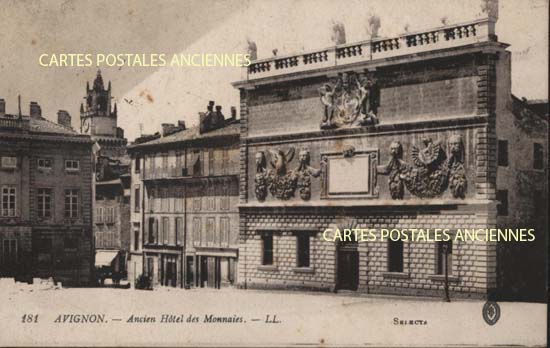 Cartes postales anciennes > CARTES POSTALES > carte postale ancienne > cartes-postales-ancienne.com Provence alpes cote d'azur Avignon