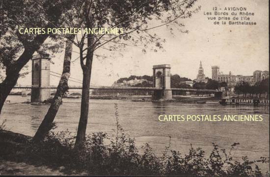 Cartes postales anciennes > CARTES POSTALES > carte postale ancienne > cartes-postales-ancienne.com Provence alpes cote d'azur Avignon