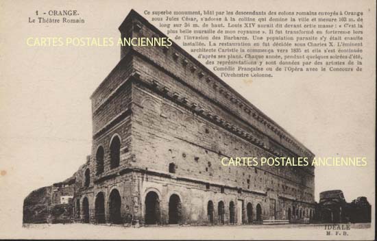 Cartes postales anciennes > CARTES POSTALES > carte postale ancienne > cartes-postales-ancienne.com Provence alpes cote d'azur Orange