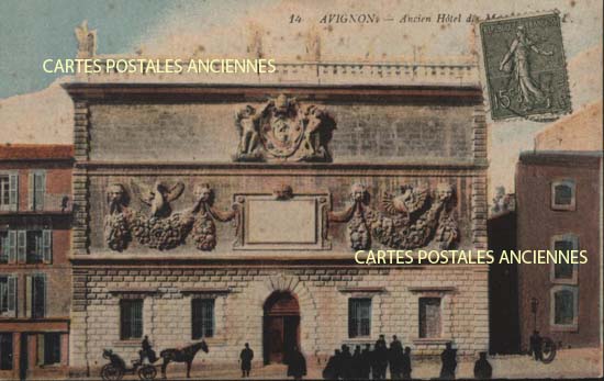 Cartes postales anciennes > CARTES POSTALES > carte postale ancienne > cartes-postales-ancienne.com Provence alpes cote d'azur Vaucluse Avignon