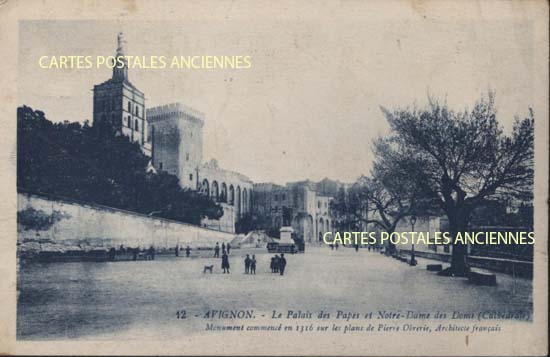 Cartes postales anciennes > CARTES POSTALES > carte postale ancienne > cartes-postales-ancienne.com Provence alpes cote d'azur Avignon