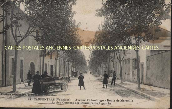 Cartes postales anciennes > CARTES POSTALES > carte postale ancienne > cartes-postales-ancienne.com Provence alpes cote d'azur Vaucluse Carpentras