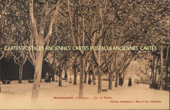 Cartes postales anciennes > CARTES POSTALES > carte postale ancienne > cartes-postales-ancienne.com Provence alpes cote d'azur Vaucluse Vacqueyras
