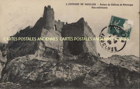 Cartes postales anciennes > CARTES POSTALES > carte postale ancienne > cartes-postales-ancienne.com Provence alpes cote d'azur Fontaine De Vaucluse