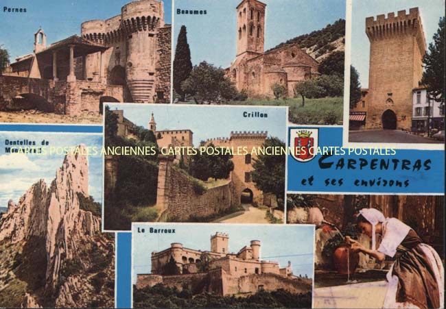 Cartes postales anciennes > CARTES POSTALES > carte postale ancienne > cartes-postales-ancienne.com Provence alpes cote d'azur Carpentras