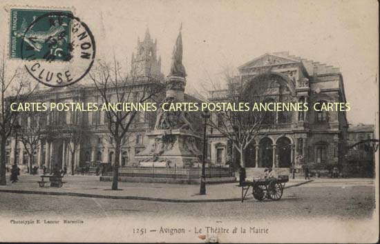 Cartes postales anciennes > CARTES POSTALES > carte postale ancienne > cartes-postales-ancienne.com Provence alpes cote d'azur Avignon