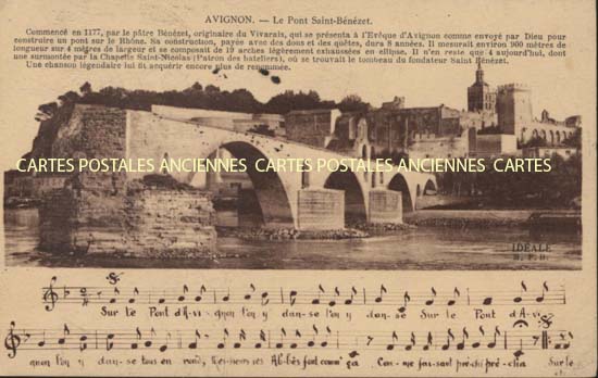Cartes postales anciennes > CARTES POSTALES > carte postale ancienne > cartes-postales-ancienne.com Provence alpes cote d'azur Avignon