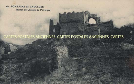 Cartes postales anciennes > CARTES POSTALES > carte postale ancienne > cartes-postales-ancienne.com Provence alpes cote d'azur Fontaine De Vaucluse