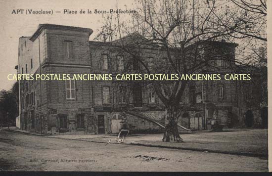 Cartes postales anciennes > CARTES POSTALES > carte postale ancienne > cartes-postales-ancienne.com Provence alpes cote d'azur Vaucluse Apt