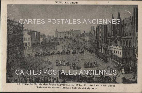 Cartes postales anciennes > CARTES POSTALES > carte postale ancienne > cartes-postales-ancienne.com Provence alpes cote d'azur Avignon