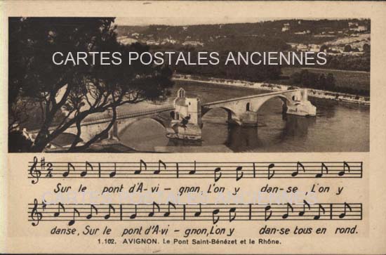 Cartes postales anciennes > CARTES POSTALES > carte postale ancienne > cartes-postales-ancienne.com Provence alpes cote d'azur Avignon