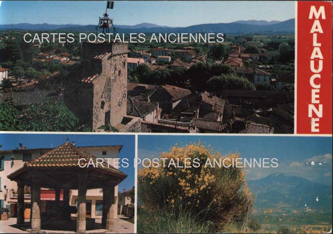 Cartes postales anciennes > CARTES POSTALES > carte postale ancienne > cartes-postales-ancienne.com Provence alpes cote d'azur Vaucluse Malaucene