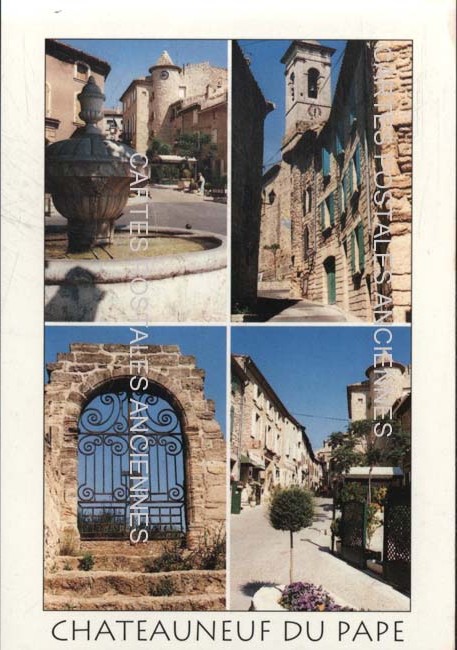 Cartes postales anciennes > CARTES POSTALES > carte postale ancienne > cartes-postales-ancienne.com Provence alpes cote d'azur Vaucluse Chateauneuf Du Pape