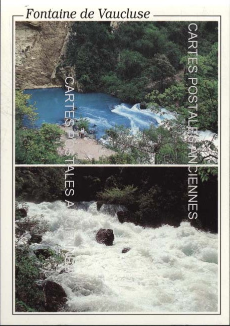 Cartes postales anciennes > CARTES POSTALES > carte postale ancienne > cartes-postales-ancienne.com Provence alpes cote d'azur Fontaine De Vaucluse