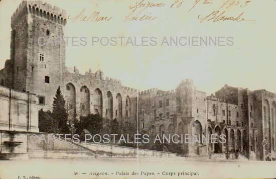 Cartes postales anciennes > CARTES POSTALES > carte postale ancienne > cartes-postales-ancienne.com Provence alpes cote d'azur Avignon