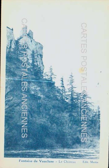 Cartes postales anciennes > CARTES POSTALES > carte postale ancienne > cartes-postales-ancienne.com Provence alpes cote d'azur Fontaine De Vaucluse
