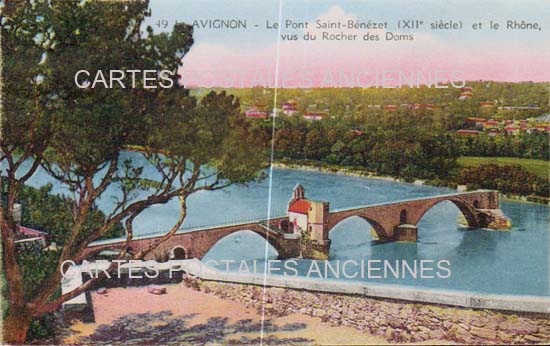Cartes postales anciennes > CARTES POSTALES > carte postale ancienne > cartes-postales-ancienne.com Provence alpes cote d'azur Avignon