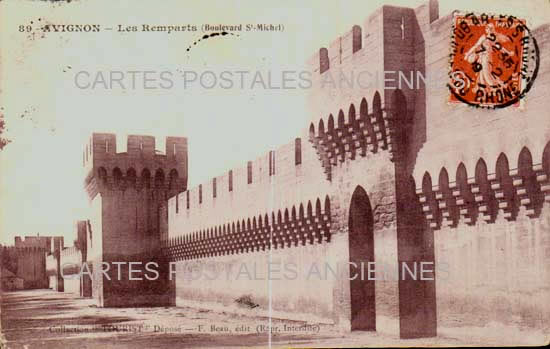 Cartes postales anciennes > CARTES POSTALES > carte postale ancienne > cartes-postales-ancienne.com Provence alpes cote d'azur Avignon
