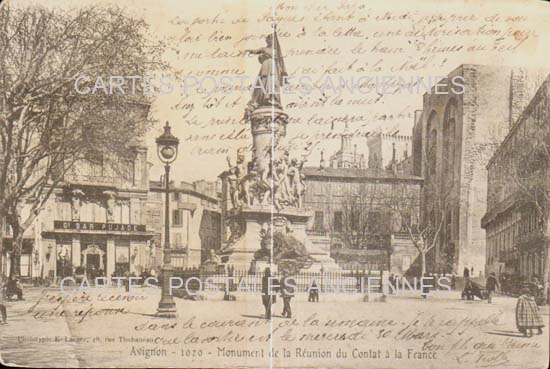 Cartes postales anciennes > CARTES POSTALES > carte postale ancienne > cartes-postales-ancienne.com Provence alpes cote d'azur Avignon