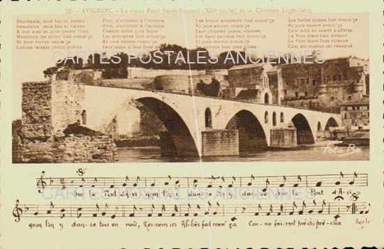 Cartes postales anciennes > CARTES POSTALES > carte postale ancienne > cartes-postales-ancienne.com Provence alpes cote d'azur Avignon