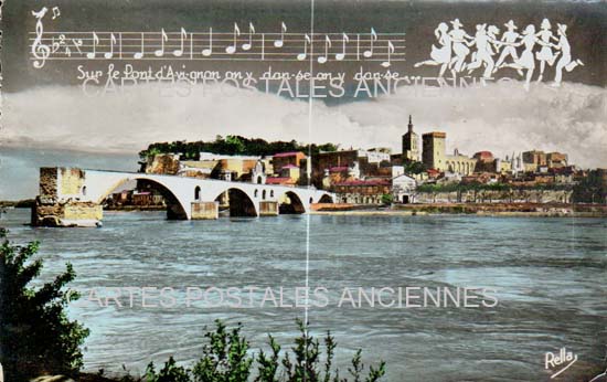Cartes postales anciennes > CARTES POSTALES > carte postale ancienne > cartes-postales-ancienne.com Provence alpes cote d'azur Avignon