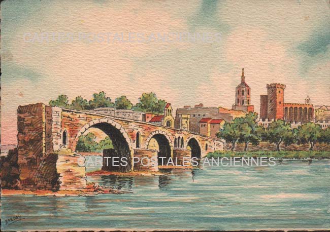 Cartes postales anciennes > CARTES POSTALES > carte postale ancienne > cartes-postales-ancienne.com Provence alpes cote d'azur Avignon