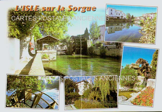 Cartes postales anciennes > CARTES POSTALES > carte postale ancienne > cartes-postales-ancienne.com Provence alpes cote d'azur Vaucluse l'Isle Sur La Sorgue