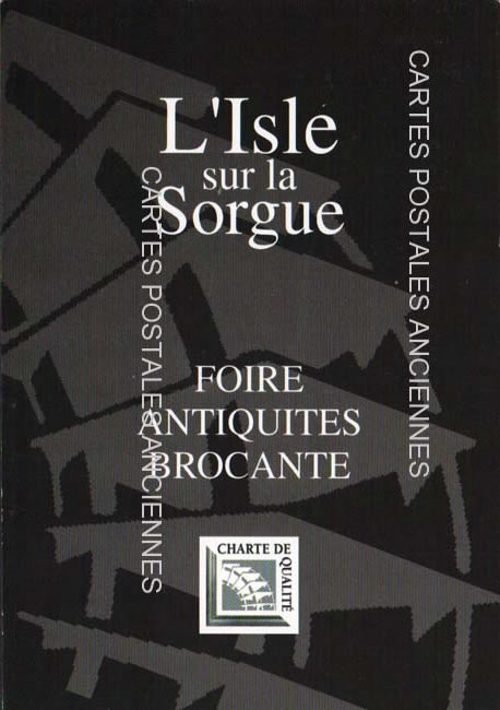 Cartes postales anciennes > CARTES POSTALES > carte postale ancienne > cartes-postales-ancienne.com Provence alpes cote d'azur l'Isle Sur La Sorgue