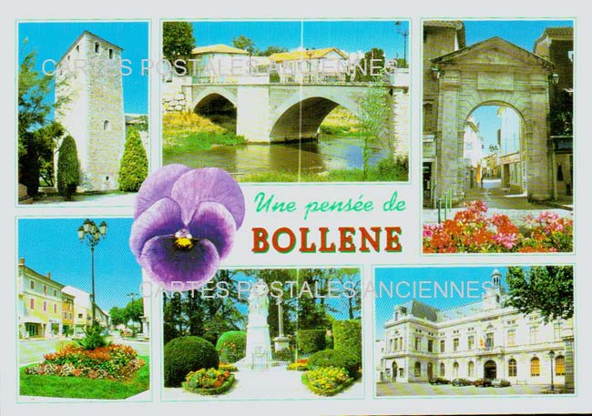 Cartes postales anciennes > CARTES POSTALES > carte postale ancienne > cartes-postales-ancienne.com Provence alpes cote d'azur Bollene