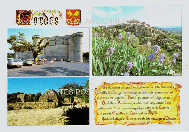 Cartes postales anciennes > CARTES POSTALES > carte postale ancienne > cartes-postales-ancienne.com Provence alpes cote d'azur Gordes