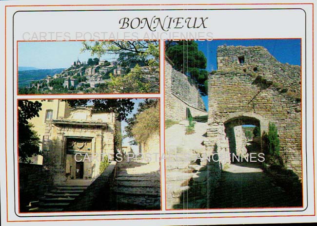Cartes postales anciennes > CARTES POSTALES > carte postale ancienne > cartes-postales-ancienne.com Provence alpes cote d'azur Vaucluse Bonnieux