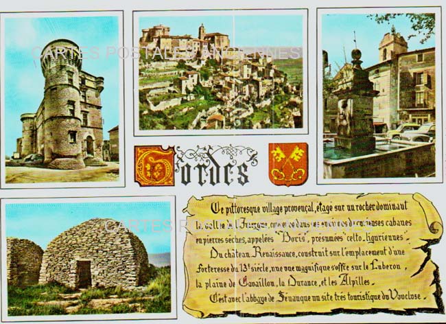 Cartes postales anciennes > CARTES POSTALES > carte postale ancienne > cartes-postales-ancienne.com Provence alpes cote d'azur Gordes