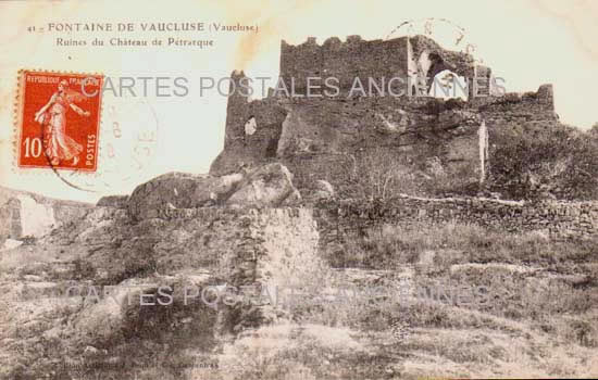 Cartes postales anciennes > CARTES POSTALES > carte postale ancienne > cartes-postales-ancienne.com Provence alpes cote d'azur Fontaine De Vaucluse