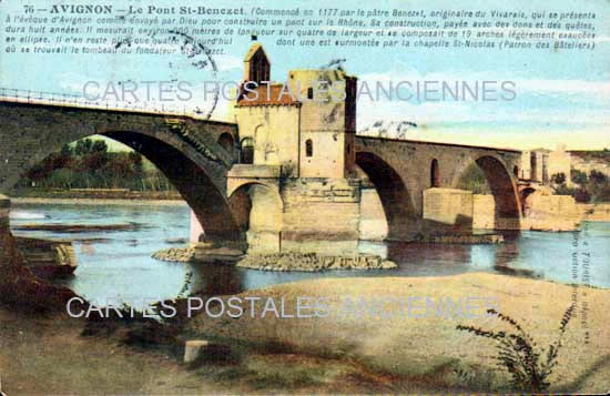 Cartes postales anciennes > CARTES POSTALES > carte postale ancienne > cartes-postales-ancienne.com Provence alpes cote d'azur Avignon
