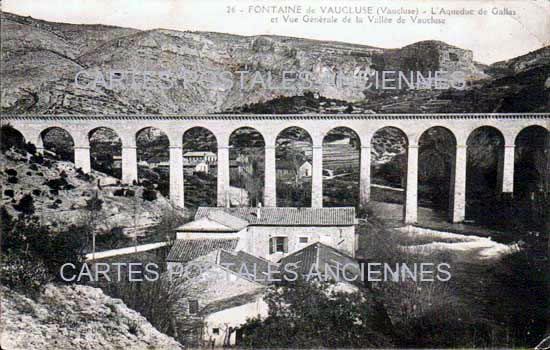 Cartes postales anciennes > CARTES POSTALES > carte postale ancienne > cartes-postales-ancienne.com Provence alpes cote d'azur Fontaine De Vaucluse