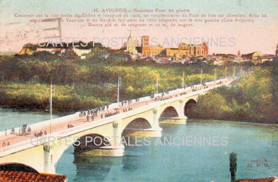 Cartes postales anciennes > CARTES POSTALES > carte postale ancienne > cartes-postales-ancienne.com Provence alpes cote d'azur Avignon