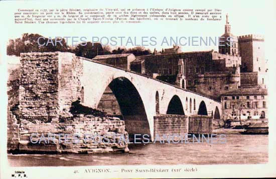 Cartes postales anciennes > CARTES POSTALES > carte postale ancienne > cartes-postales-ancienne.com Provence alpes cote d'azur Avignon