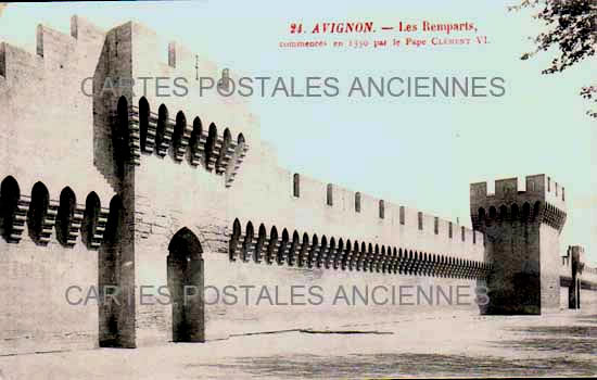 Cartes postales anciennes > CARTES POSTALES > carte postale ancienne > cartes-postales-ancienne.com Provence alpes cote d'azur Avignon