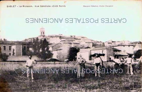 Cartes postales anciennes > CARTES POSTALES > carte postale ancienne > cartes-postales-ancienne.com Provence alpes cote d'azur Sablet