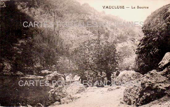 Cartes postales anciennes > CARTES POSTALES > carte postale ancienne > cartes-postales-ancienne.com Provence alpes cote d'azur Fontaine De Vaucluse