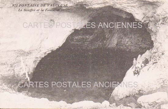 Cartes postales anciennes > CARTES POSTALES > carte postale ancienne > cartes-postales-ancienne.com Provence alpes cote d'azur Fontaine De Vaucluse