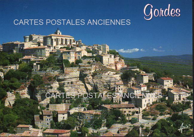 Cartes postales anciennes > CARTES POSTALES > carte postale ancienne > cartes-postales-ancienne.com Provence alpes cote d'azur Gordes