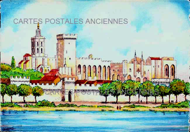 Cartes postales anciennes > CARTES POSTALES > carte postale ancienne > cartes-postales-ancienne.com Provence alpes cote d'azur Avignon