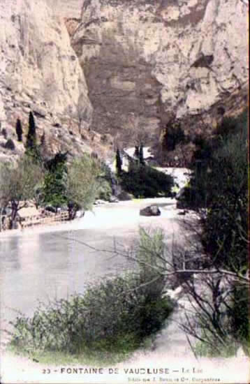 Cartes postales anciennes > CARTES POSTALES > carte postale ancienne > cartes-postales-ancienne.com Provence alpes cote d'azur Fontaine De Vaucluse