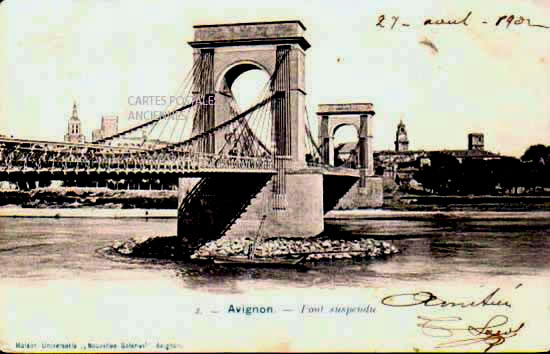 Cartes postales anciennes > CARTES POSTALES > carte postale ancienne > cartes-postales-ancienne.com Provence alpes cote d'azur Avignon